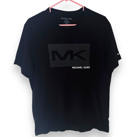 NWT Michael Kors Medium Black T-Shirt - Picture 5 of 9